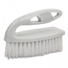 Item BF-ISB02 plastic iron shape hand scrub brush with PP hard bristle